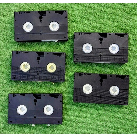 Recordable Blank VHS TDK T160 Various Tapes Vintage 2005-10 Years Lot of 5 EUC - Picture 3 of 3